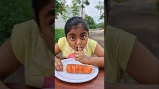 Giant EGG Roll 🥚😱TomampJerry 🤣DiyaIshwarya shorts viralvideo [upl. by Odnavres]