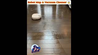 How to Work Robot Mop amp Vacuum Cleaner shorts robotics facts viralvideo [upl. by Kelci]