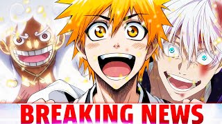 HUGE GREAT BLEACH NEWS Jujutsu Kaisen Author Speaks on Finale  Season 3 One Piece Creator Admits [upl. by Katonah]