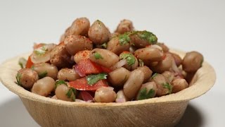 Peanut Chaat  Sanjeev Kapoor Khazana [upl. by Ceporah]