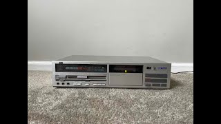 JVC DD66 Single Vintage Stereo Cassette Deck Tape Player [upl. by Itra]