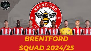 Brentford FC squad 202425  Players salary  football world euphoria [upl. by Lamaj]