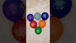 Top Balloons Reverse Colorful Water Balloons Popping Asmr viralvideo satisfying shorts [upl. by Mingche770]