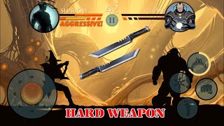 Shadow Fight 2  Hack Knives vs TITAN Bodyguards「iOSAndroid Gameplay」 [upl. by Vallie]