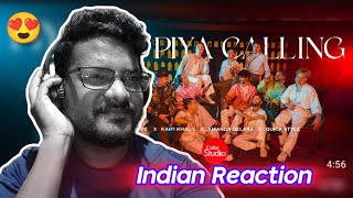 Indian Reaction  Piya Piya Calling  Coke Studio Pakistan Season 15 [upl. by Ahsiekit]