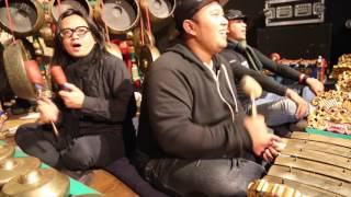 Susheela Raman and Ghost Gamelan featuring Gondrong Gunarto rehearsal tanpa nama [upl. by Ahseikal]