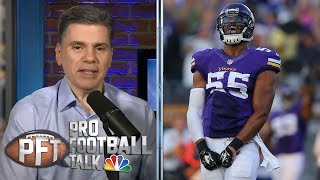 Anthony Barr dumps Jets to remain with Vikings  Pro Football Talk  NBC Sports [upl. by Sadie]