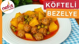 MUHTEŞEM Köfteli Bezelye Yemeği Tarifi [upl. by Allehcim349]