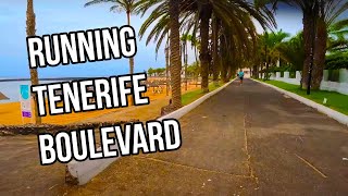 Running Tenerife Parque Santiago 3 to Boulevard amp Beach [upl. by Anrahs]