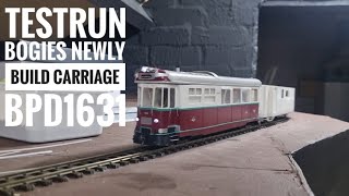 testrun bogies newly build carriage BPD1631 [upl. by God866]