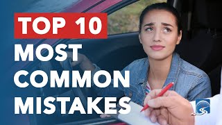 Top 10 Most Common Mistakes to Avoid on Your Drivers Test [upl. by Eniarda813]