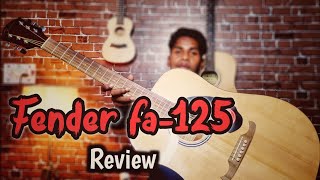 fender fa 125 review in hindi sandeep mehra [upl. by Rimaa]