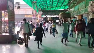 Sealdah Metro through sealdah railway station Sealdah Station natural crowd ❤️ sealdah kolkata [upl. by Soalokin]