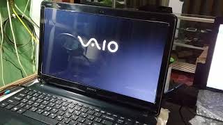 CARA INSTAL WINDOWS SONY VAIO PART 1 [upl. by Leirbma]