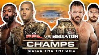 PFL vs Bellator Champions Super Card  Live Commentary [upl. by Ojyllek765]