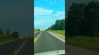 Road trip Ontario🇨🇦 roadtrip ontario canada beautifulday driving [upl. by Ahsrav233]