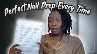 How to Prep Your Nails for Extensions The Right Way [upl. by Eintruoc945]