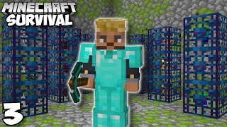 I Built The BEST MOB FARM In Minecraft Survival 3 [upl. by Clementis144]