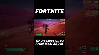 Fortnite  Iron Man Zero Goes On Another Rampage [upl. by Elkcim]