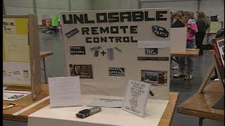 KCCI Archive Iowa students showed off bright ideas at 1991 Invention Convention [upl. by Kerk]