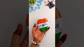 Clay art ideas easy 🇮🇳 hand craft for kidsshorts trending youtubeshorts flag kids reels yt [upl. by Jeane]