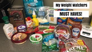 My Grocery Store MUST HAVES On Weight Watchers [upl. by Lehrer]