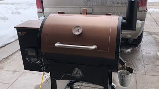 Pit Boss Pellet SmokerGrill Spare Ribs Wrapped VS Unwrapped [upl. by Hoover166]