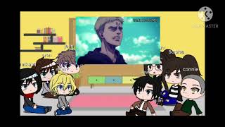 Aot react to reiner past amv natural [upl. by Laehcar999]