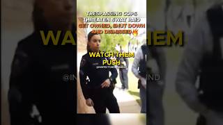 Cops Without Warrant Try To Enter Private Property but Get Owned Trespassed and Dismissed police [upl. by Imojean798]