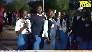 Pangani Girls High School During Kenya Science and Engineering Fair 2024 At Moi Girls High School [upl. by Neidhardt]