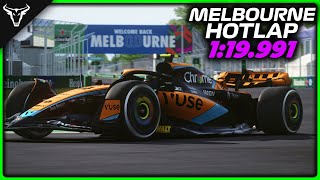 Hotlap in Melbourne  119991  Setup  Hotlap Formula Hybrid 2022 V3 CSP Physics [upl. by Solracsiul]