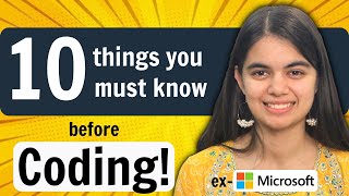 Watch this before you start Coding  10 Tips for Coders [upl. by Asta]