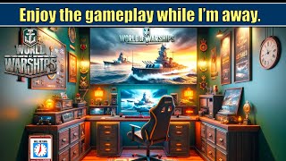 Smaland  Im away on holiday enjoy the gameplay worldofwarships småland [upl. by Tove]