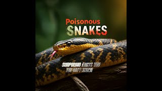 Poisonous Snakes Surprising Facts You Didn’t Know [upl. by Nelsen]