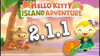 Hotfix 211 for Hello Kitty Island Adventure Update [upl. by Hrutkay]