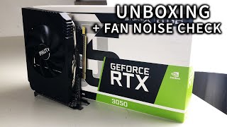 Palit GeForce RTX 3050 StormX Unboxing [upl. by Langley]