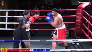 VILIAMI KAIBELATA vs UNALOTO LATU  Corporate Boxing Fight [upl. by Kcirtapnaes]