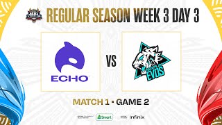 MPL PH S11  W3D3  ECHO vs NXPE  GAME 2 [upl. by Wolliw]