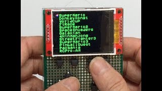 ESP32 game console for NES Game Emulator  18 [upl. by Ashley740]