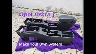 Opel Astra J Mittelarmlehne einbauen originale Opel Astra J orta konsol Kolçaklı orjinal montajı [upl. by Raynard923]