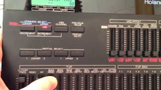 Roland PG 1000 [upl. by Welby339]