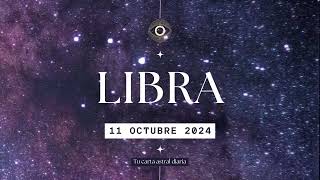 Horóscopo Diario  Libra  11 de Octubre 2024 [upl. by Adilem]