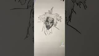 Part 2 Jay Z Portrait artist pencildrawing art jayz hiphop graphitepencil portrait shirts [upl. by Lettie]