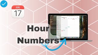 How To Set Hour Number On Calendar [upl. by Nirrad512]