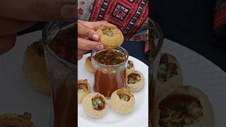 Pani Puri Easy Method panipuri recipe shorts [upl. by Sherrer685]