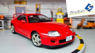 🚘 TOYOTA SUPRA Mk4 Solido 118 S1807601 102 [upl. by Alf]