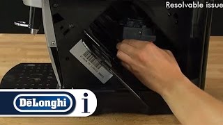 How to Reset a Stuck Infuser in Your DeLonghi ECAM22110 Coffee Machine [upl. by Norraa]