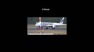 The top 3 best airlines in Europe aviation airplane avgeek [upl. by Aran14]