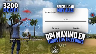 3200 De Dpi En Cualquier Celular  Tutorial  Bugjaeger [upl. by Eisdnyl]