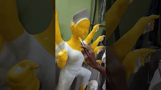 Durga thakur colouringdurgathakur idol makingdurgathakurbarir durga pujadurga [upl. by Decima188]